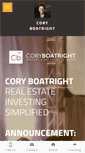 Mobile Screenshot of coryboatright.com